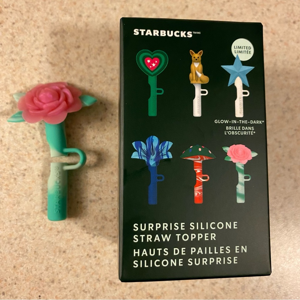 Starbucks Silicone Straw Topper